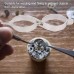 Pince à épiler industrielle verrouillable pour pince de support en argent avec diamants pour bijoux B07V3HH3PJ